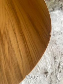 SET OF 4 ORIGINAL NORMAN CHERNER PLYWOOD BAR STOOLS vintage kitchen wooden retro