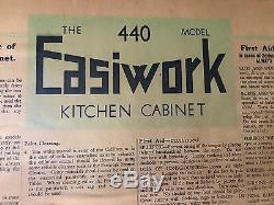 STUNNING Rare Early 20th Century Kitchen Cabinet Model 440 by Easiwork of London