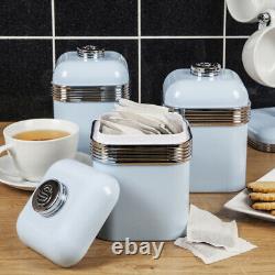 SWAN Retro Kitchen Set of 9 in Blue New Vintage Kitchen Appliances/Accessories