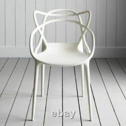Set of 4 Modern Master Style Lounge Kitchen Dining Chair Garden Outdoor Indoor