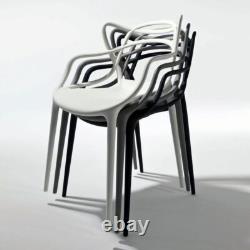 Set of 4 Modern Master Style Lounge Kitchen Dining Chair Garden Outdoor Indoor