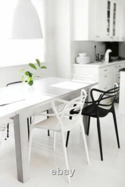 Set of 4 Modern Master Style Lounge Kitchen Dining Chair Garden Outdoor Indoor