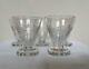 Set Of 5 Vintage 1930s French Wine Glasses