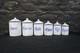 Set Of Six Vintage French Graduated Enamel Kitchen Storage Food Canisters