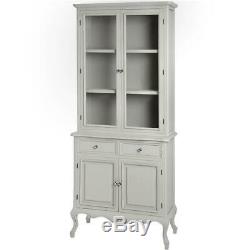Shabby Chic French Country Grey Kitchen Dresser Vintage Cabinet Welsh Cupboard