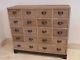 Shabby Chic 18 Drawer Wooden Chest Of Drawers