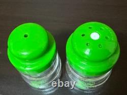 Showa Retro Plastic Spice Container Set, Vintage Kitchen Decor, Japan