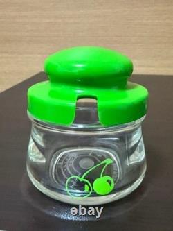 Showa Retro Plastic Spice Container Set, Vintage Kitchen Decor, Japan