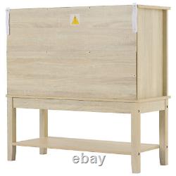 Sideboard Buffet Cupboard Storage Cabinet for Kitchen Dining Living Room 2 Doors