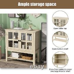 Sideboard Buffet Cupboard Storage Cabinet for Kitchen Dining Living Room Hallway