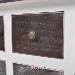 Sideboard Console Table Cabinet 6 Drawers Hallway Office Bedroom Living Room