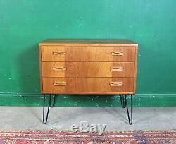 Small G Plan Chest of Drawers, Teak Cabinet, Retro, Vintage, Mid Century, Lounge