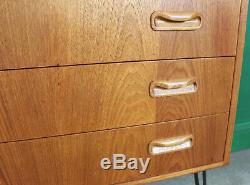 Small G Plan Chest of Drawers, Teak Cabinet, Retro, Vintage, Mid Century, Lounge