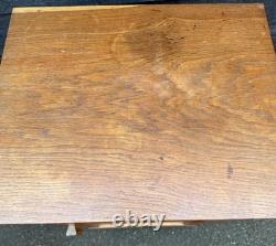 Small Vintage Utility Style Handmade Single Door Bedside Cabinet / Cupboard