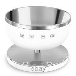 Smeg Kitchen Scales Matte White Retro 50's Style KSC01WHMWW