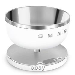Smeg Kitchen Scales Matte White Retro 50's Style KSC01WHMWW