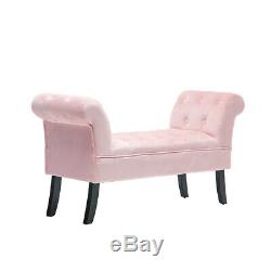 Soft Crush Velvet Chair Accent Tub Vanity Sofa Armchair Bench Bedroom Lounge New