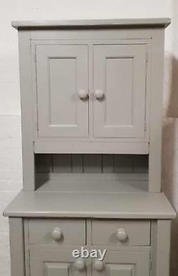 Solid Pine Vintage Kitchen Pantry Larder /Housekeepers Cupboard
