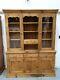 Solid Pine Welsh Dresser Vintage Retro Display Kitchen Cabinet