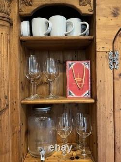 Solid Wood Vintage Welsh Dresser / Cabinet Rustic Pine Excellent Condition
