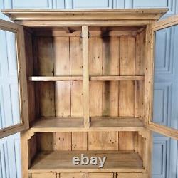 Solid Wood Welsh Dresser Rustic Reclaimed Antique Farmhouse Style Kitchen