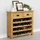 Solid Wood Wine Cabinet Wine Rack Cupboard Display Holder Storage Organizer