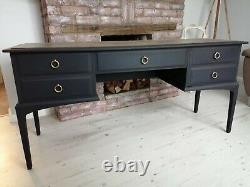 Stag Minstrel pedestal desk dressing table sideboard (10 miles free delivery)