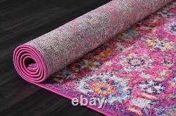 Stain Proof Oriental Area Rugs Traditional Vintage Carpet for Living Room 7653
