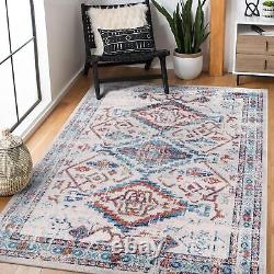 Stain Proof Traditional Area Rugs Vintage Oriental Carpet for Living Room 7661