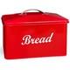 Stainless Steel Large Vintage Style Bread Bin Home Kitchen Retro Food Storage