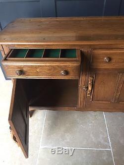 Stunning Ercol Welsh Dresser Old Colonial Retro Vintage Mid Brown Golden