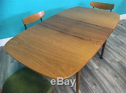 Stunning Retro Teak MID Century Danish Style G Plan Dining Table And Four Chairs