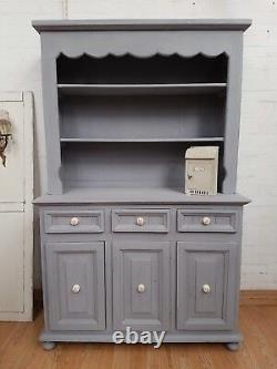 Stunning Vintage French Painted Pine Dresser