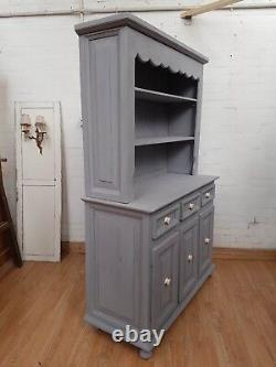 Stunning Vintage French Painted Pine Dresser