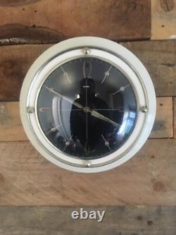 Stylish MID Century 60's 70's Metamec Wall Clock Kitchen Office Vintage Retro