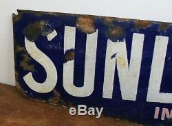 Sunlight Soap enamel sign advertising mancave garage metal vintage retro kitchen