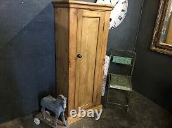 Superb Reclaimed Pine Cupboard, Linen / Larder Store / Kitchen