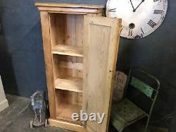 Superb Reclaimed Pine Cupboard, Linen / Larder Store / Kitchen