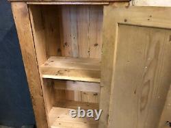 Superb Reclaimed Pine Cupboard, Linen / Larder Store / Kitchen