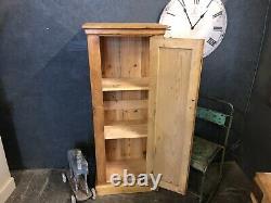 Superb Reclaimed Pine Cupboard, Linen / Larder Store / Kitchen