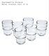 Supreme/la Rochère Water Glasses Molded Box Logo (set Of 6) Made In France