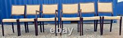 Svegards Markaryd 6 Dining Chairs Vintage Retro Mid Century FREE GB Delivery