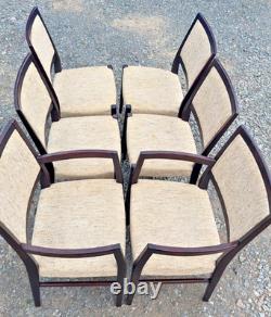 Svegards Markaryd 6 Dining Chairs Vintage Retro Mid Century FREE GB Delivery