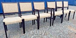 Svegards Markaryd 6 Dining Chairs Vintage Retro Mid Century FREE GB Delivery