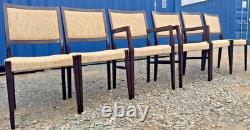 Svegards Markaryd 6 Dining Chairs Vintage Retro Mid Century FREE GB Delivery