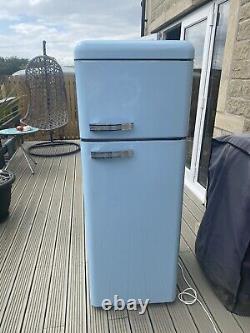 Swan BABY BLUE Fridge Freezer Retro Vintage Style Like SMEG, KITCHEN AID. VGWO