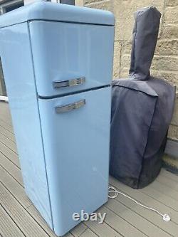 Swan BABY BLUE Fridge Freezer Retro Vintage Style Like SMEG, KITCHEN AID. VGWO