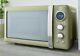 Swan Retro Green Digital Microwave. 800w 20l Vintage Design Kitchen Microwave