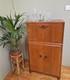 Turnidge Of London Vintage Retro Extending Teak Cocktail Drinks Cabinet Bar Unit