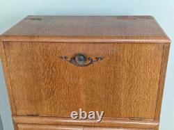 TURNIDGE of LONDON Vintage Retro Extending Teak Cocktail Drinks Cabinet Bar Unit